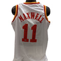 Vernon Maxwell Autographed Houston Rockets White Jersey 93-94 Champs Inscription Steiner CX product image 1, provided for