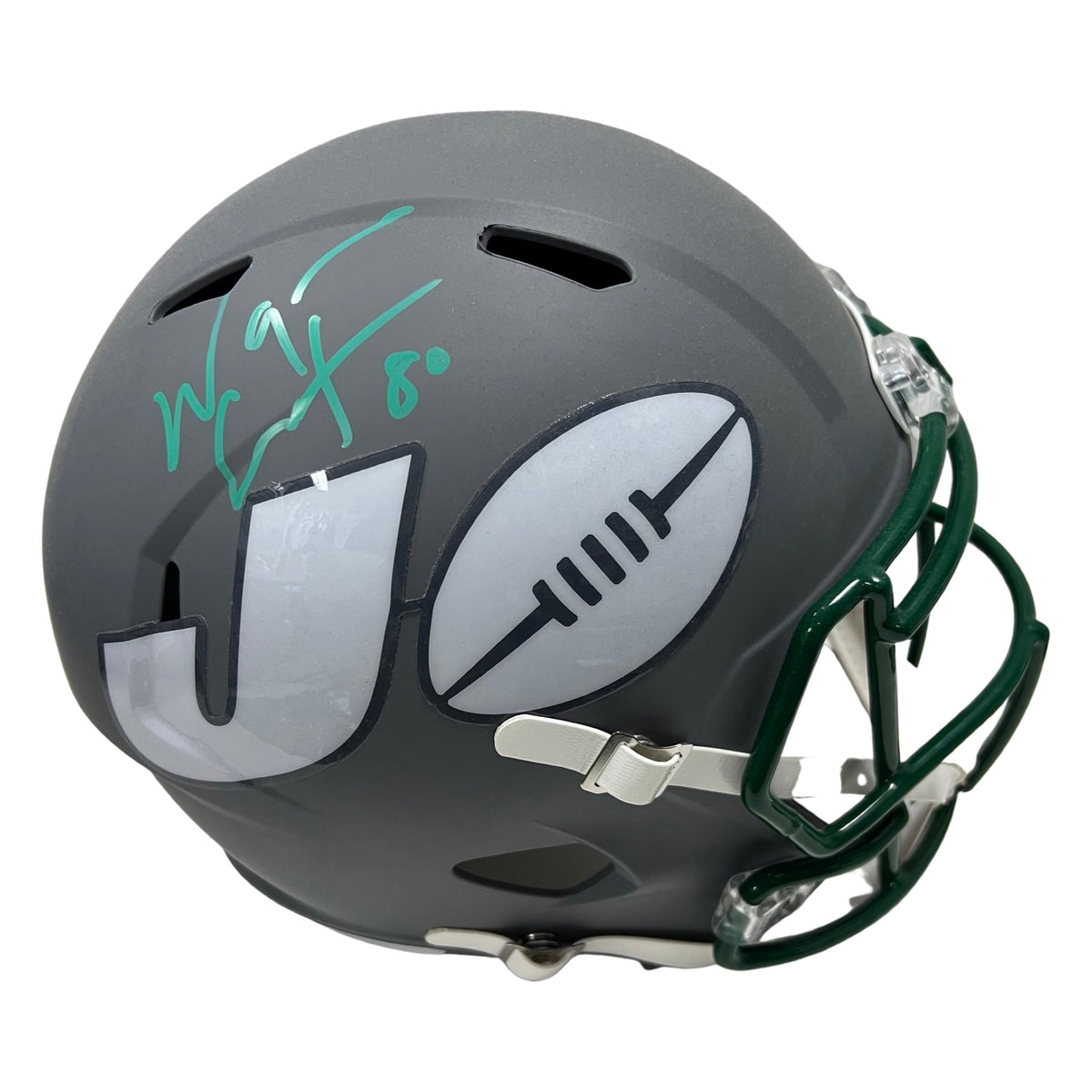 Wayne Chrebet Autographed New York Jets Amp Replica Helmet JSA product image 1, provided for visual reference and product