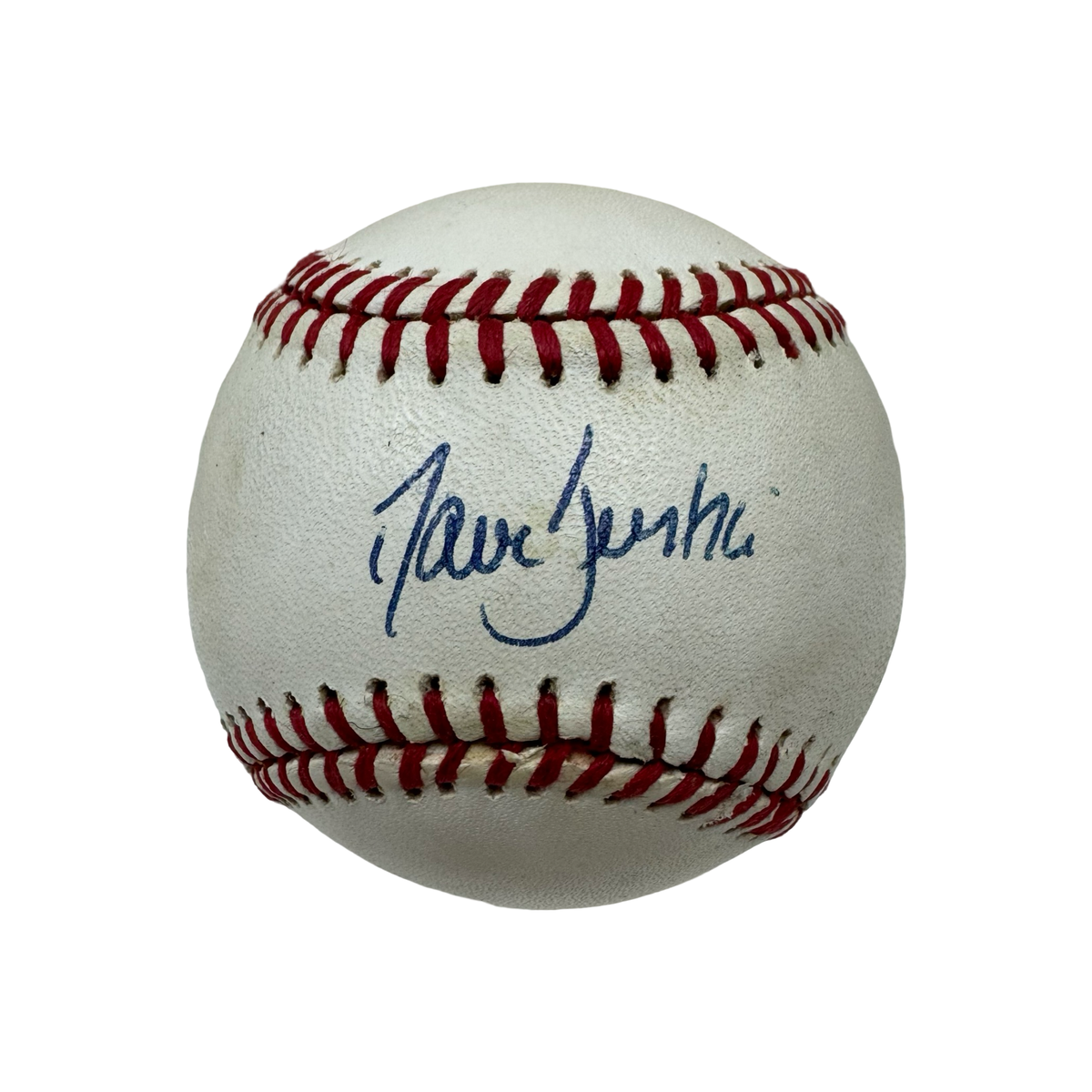 David Justice Autographed Official National League Baseball JSA product image 1, provided for visual reference and product