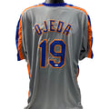 Bobby Ojeda Autographed New York Mets Grey Jersey JSA product image 1, provided for visual reference and product detail