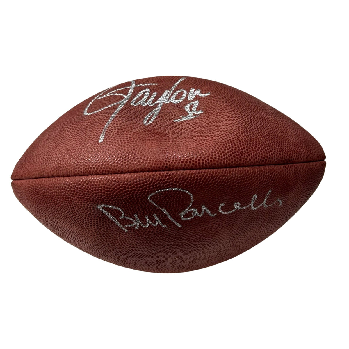 Lawrence Taylor & Bill Parcells Autographed New York Giants Super Bowl XXV Football JSA product image 1, provided for visual