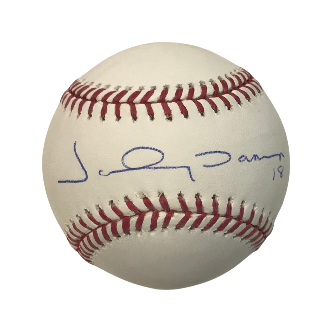 Johnny Damon Autographed OMLB Steiner product image 1, provided for visual reference and product detail review