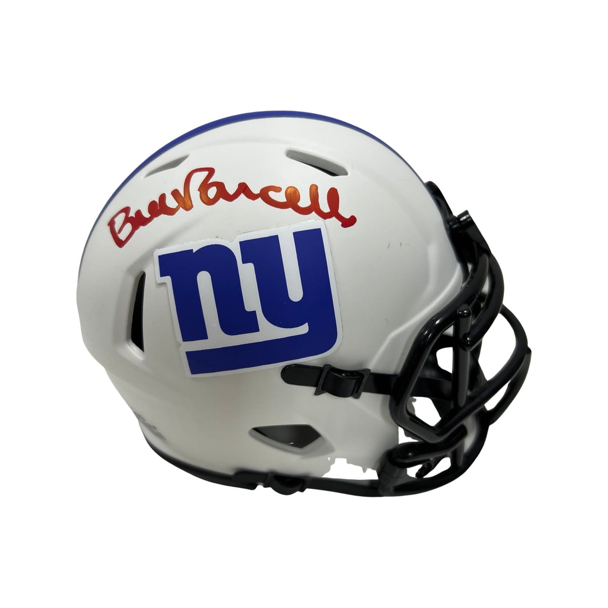 Bill Parcells Autographed New York Giants Lunar Eclipse Mini Helmet Steiner CX product image 1, provided for visual