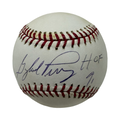 Gaylord Perry Autographed Official National League Baseball HOF 91 Inscription JSA product image 1, provided for visual