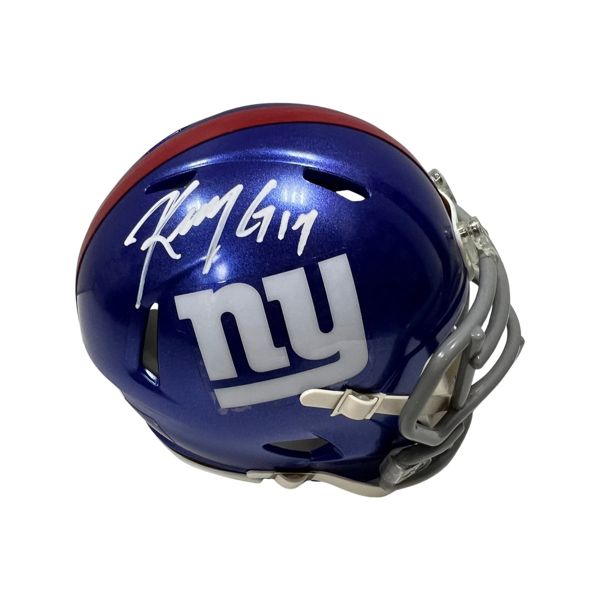 Kenny Golladay Autographed New York Giants Speed Mini Helmet JSA product image 1, provided for visual reference and product
