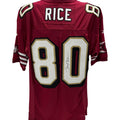 Jerry Rice Autographed San Francisco 49’ers Reebok Authentic Pro Cut Jersey JSA product image 1, provided for visual