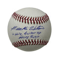 Mookie Wilson Autographed New York Mets OMLB Little Roller Up Along First Inscription Steiner CX product image 1, provided