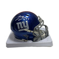 Brandon Jacobs Autographed New York Giants Mini Helmet Beckett BAS product image 1, provided for visual reference and