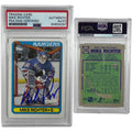 1990-91 Mike Richter Topps Rookie Card #330 Autographed PSA Auto Authentic product image 1, provided for visual reference