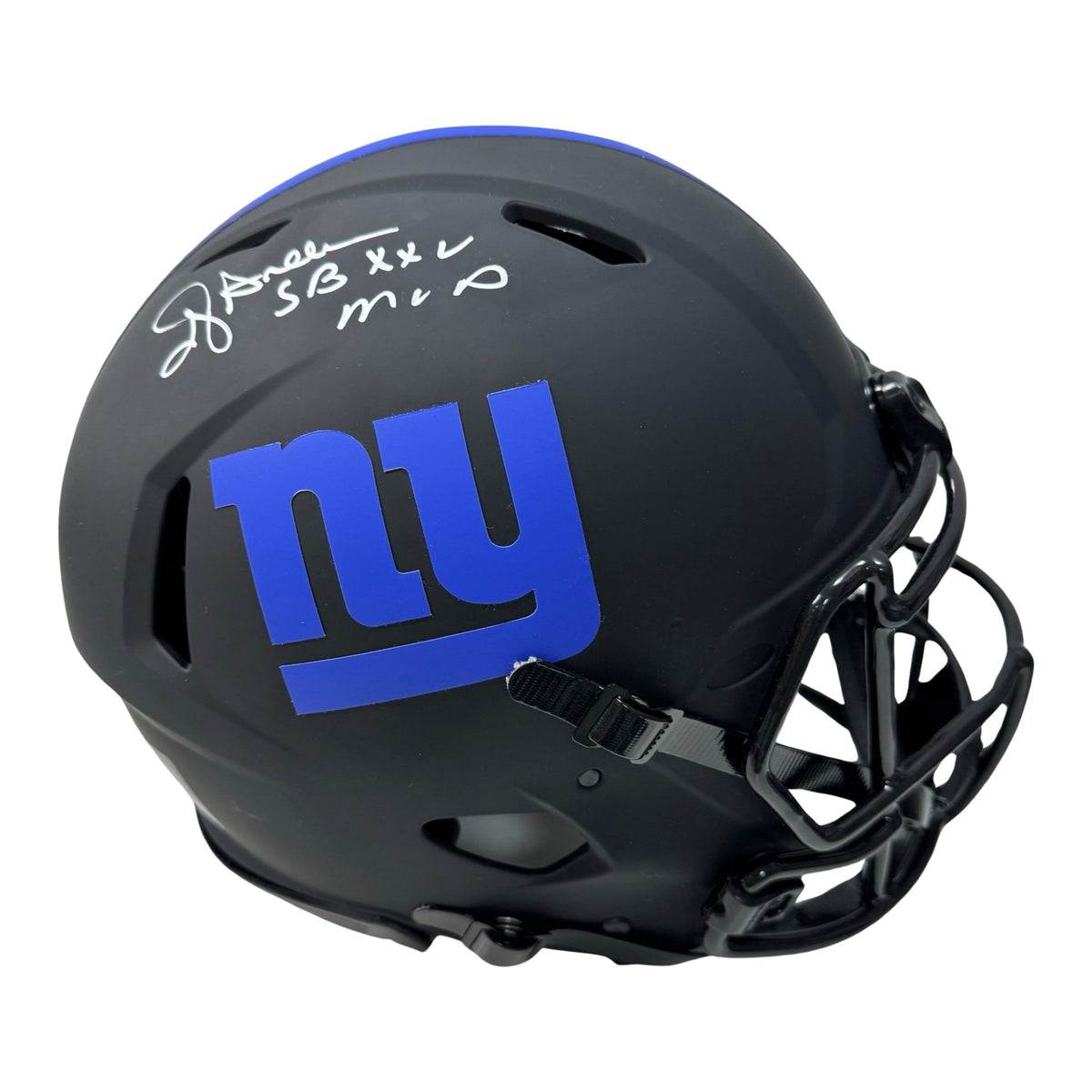 OJ Anderson Autographed New York Giants Eclipse Authentic Helmet SB XXV MVP Inscription JSA product image 1, provided for