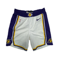 JR Smith Los Angeles Lakers 2020 NBA Finals Game Used Shorts White product image 1, provided for visual reference and