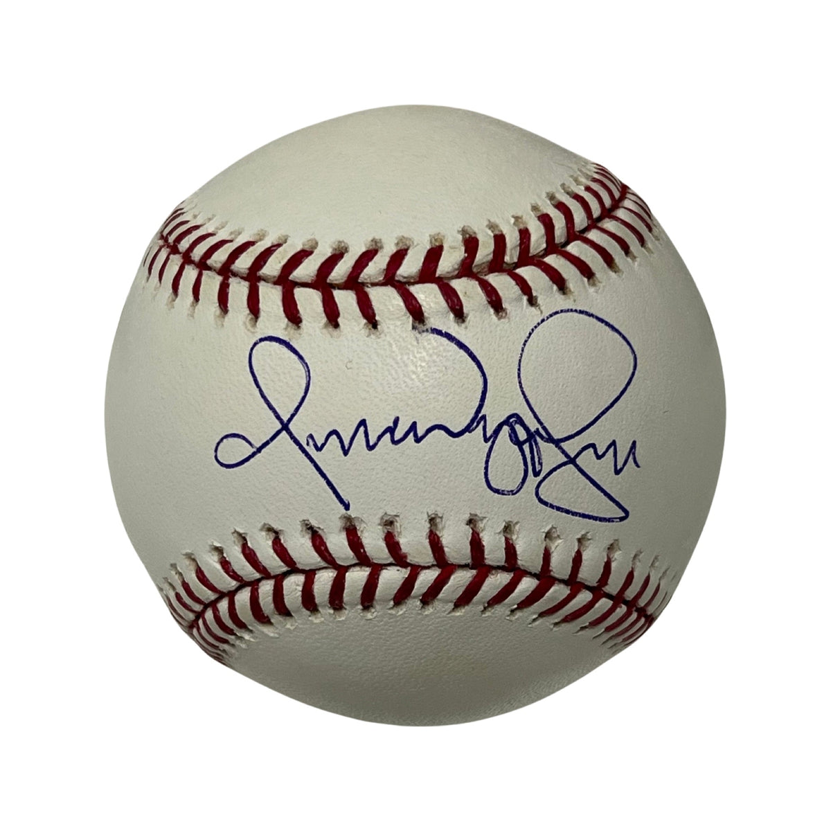 Omar Vizquel Autographed OMLB JSA product image 1, provided for visual reference and product detail review