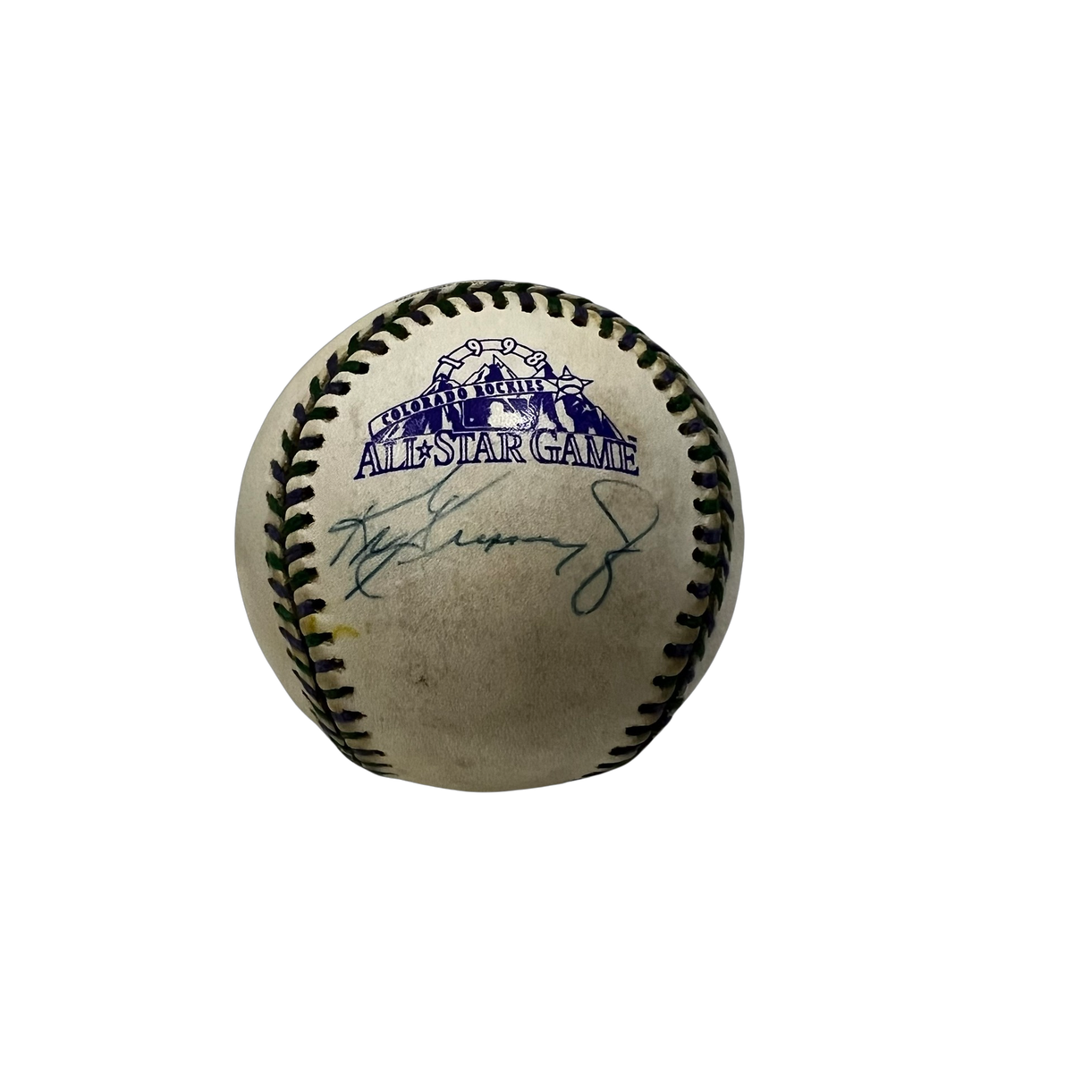 Ken Griffey Jr. Autographed 1998 All Star Game Logo Ball Beckett product image 1, provided for visual reference and product