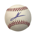 Andres Gimenez Autographed Cleveland Guardians OMLB JSA product image 1, provided for visual reference and product detail