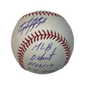 Miguel Andujar Autographed New York Yankees OMLB MLB Debut 6/28/17, 3-4, 4 RBI’s Inscription JSA product image 1, provided