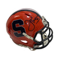 Joe Morris Autographed Signed Syracuse Orange Mini Helmet Beckett BAS product image 1, provided for visual reference and