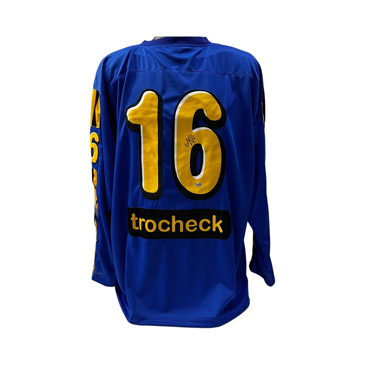 Vincent Trocheck Autographed New York Rangers 2024 NHL All Star Game Jersey Steiner CX product image 1, provided for visual