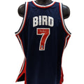 Larry Bird Autographed Boston Celtics 1992 USA Basketball Olympic Dream Team Navy Mitchell & Ness Authentic Jersey Steiner