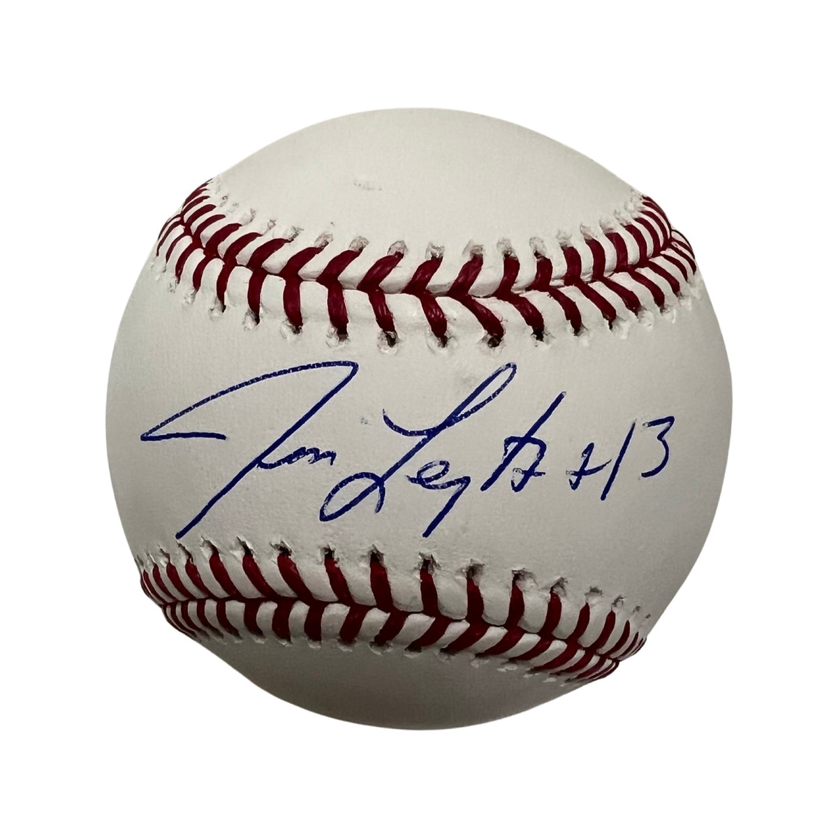Jim Leyritz Autographed OMLB JSA product image 1, provided for visual reference and product detail review