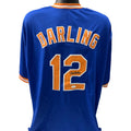 Ron Darling Autographed New York Mets Blue Jersey JSA product image 1, provided for visual reference and product detail