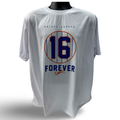 Doc Gooden #16 Forever White T-Shirt - Large product image 1, provided for visual reference and product detail review