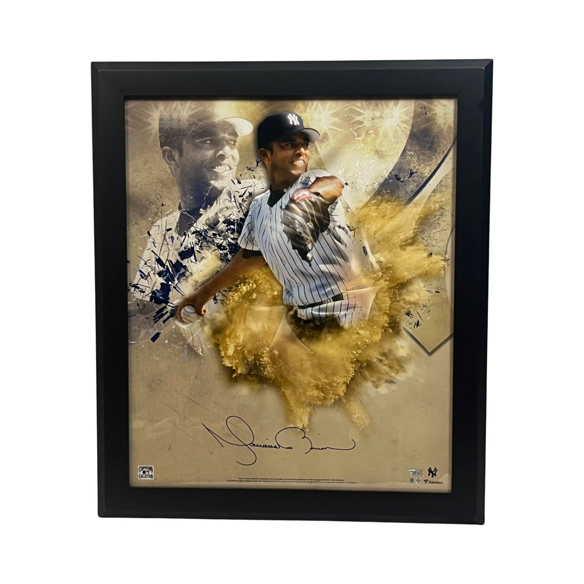 Mariano Rivera Autographed New York Yankees Framed 20x24 Fanatics product image 1, provided for visual reference and product