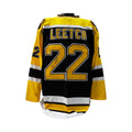 Brian Leetch Autographed Boston Bruins Black Jersey Steiner CX product image 1, provided for visual reference and product