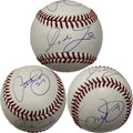 Mick Foley Three Faces Autographed "Dude Love, Mankind, Cactus Jack" OMLB Beckett product image 1, provided for visual
