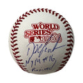 Doc Gooden Autographed New York Mets 1986 World Series Baseball NYM #16 Retired Inscription Steiner CX product image 1,