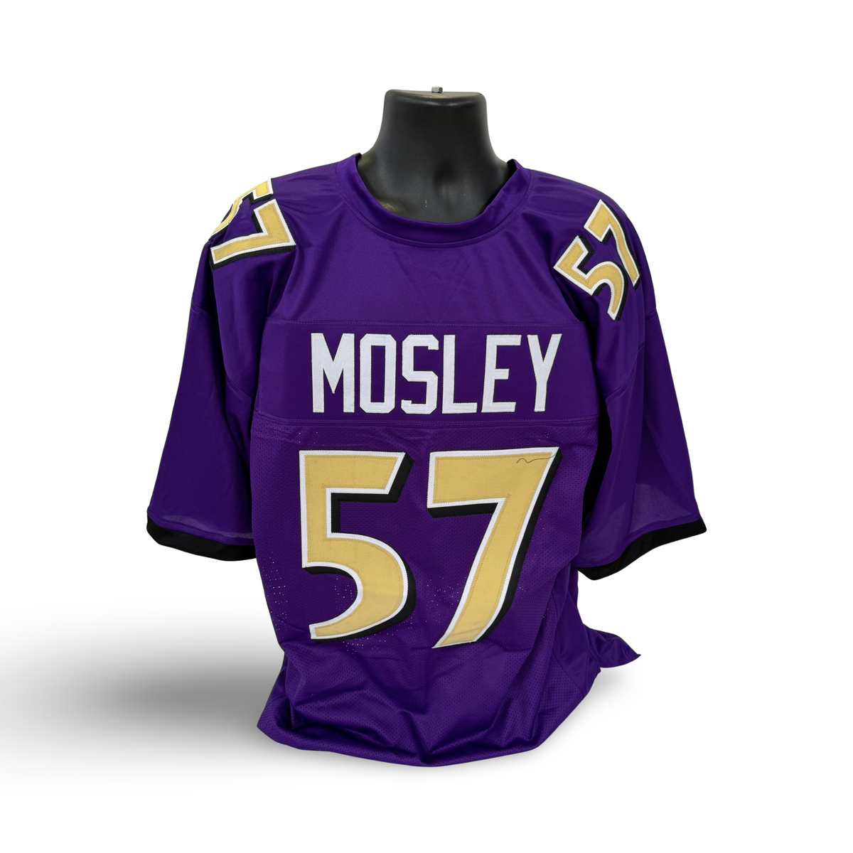 CJ Mosley Unsigned Baltimore Ravens Purple Custom Jersey product image 1, provided for visual reference and product detail