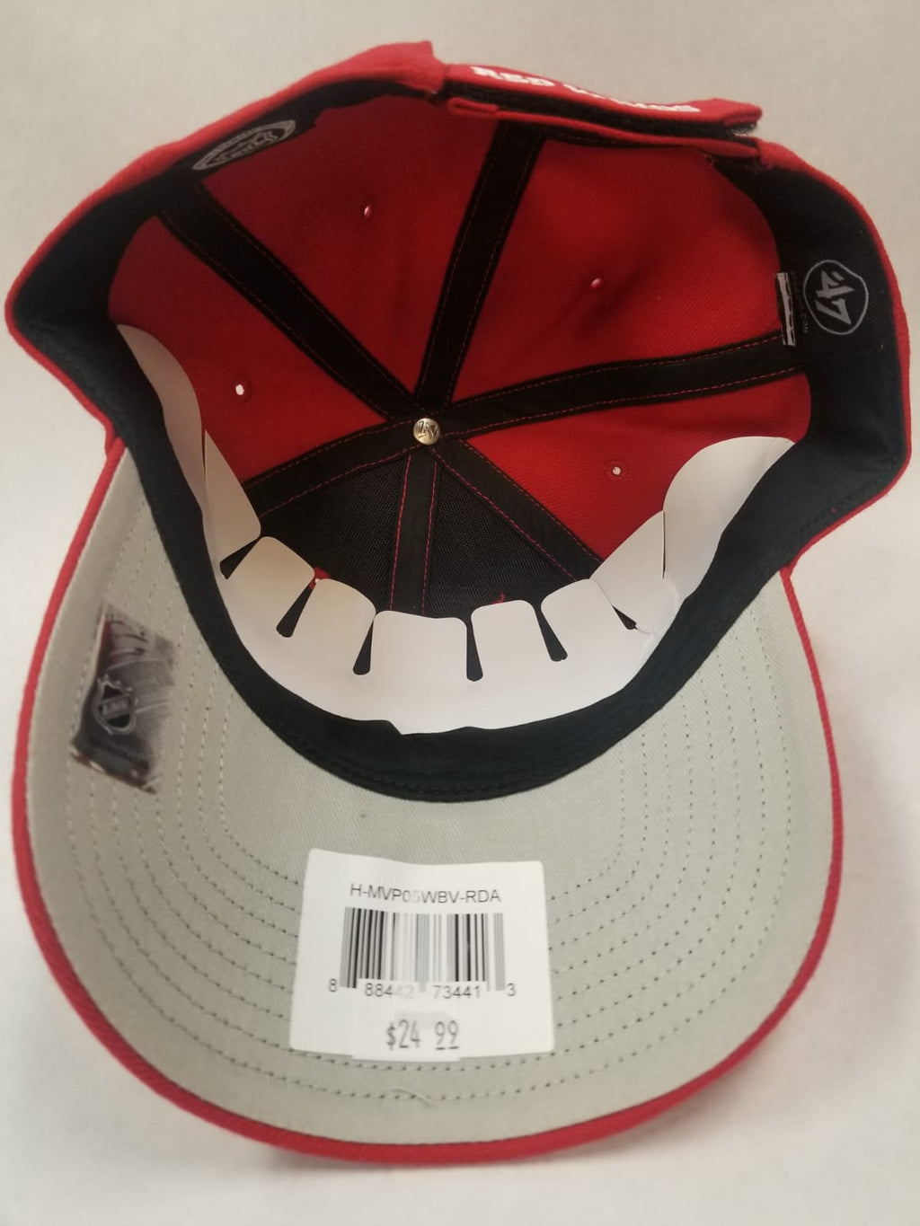 DETROIT RED WINGS HAT 47 Brand Velcro adjustable product image 5